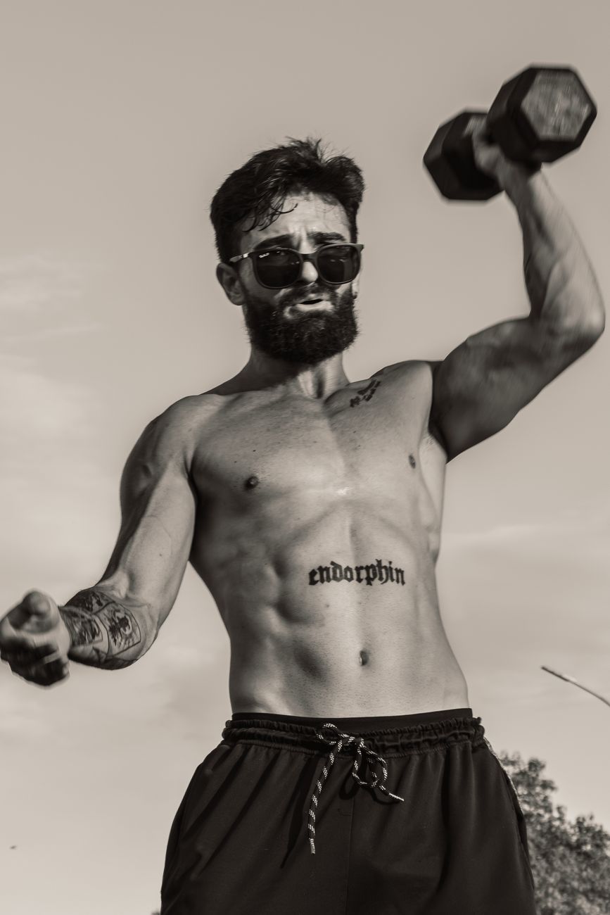 Resultado de treino personalizado com corpo definido